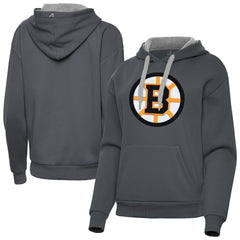 Boston Bruins Antigua Women's Victory Pullover Hoodie