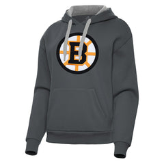 Boston Bruins Antigua Women's Victory Pullover Hoodie