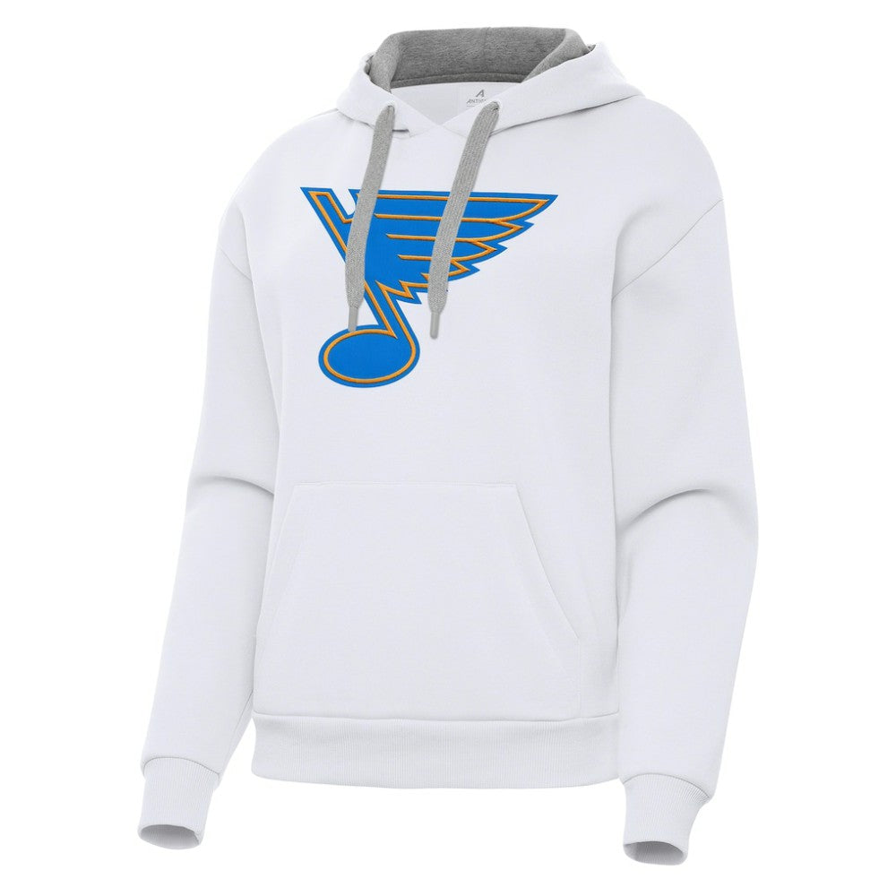 St. Louis Blues Antigua Women's Victory Pullover Hoodie