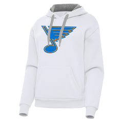 St. Louis Blues Antigua Women's Victory Pullover Hoodie