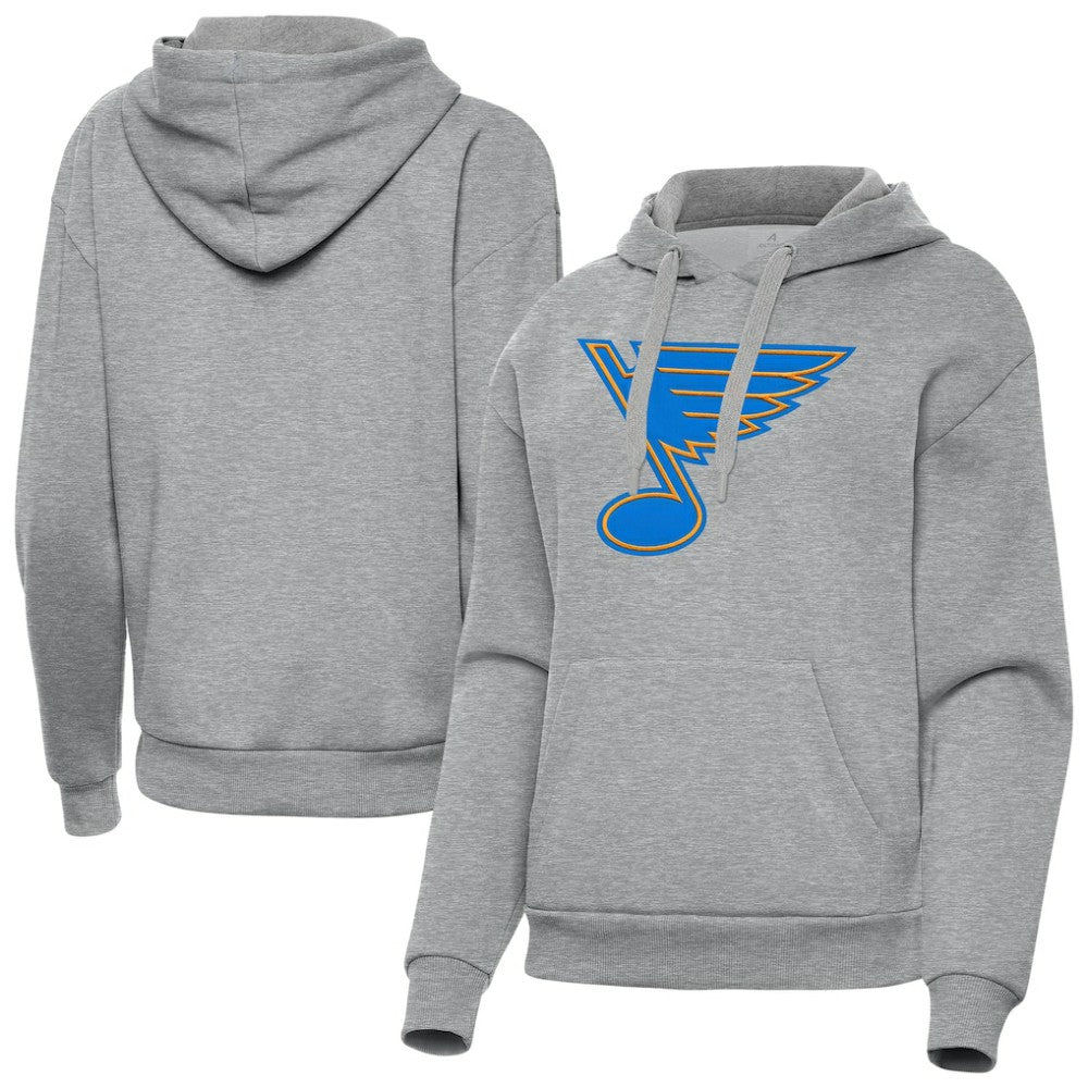 St. Louis Blues Antigua Women's Victory Pullover Hoodie