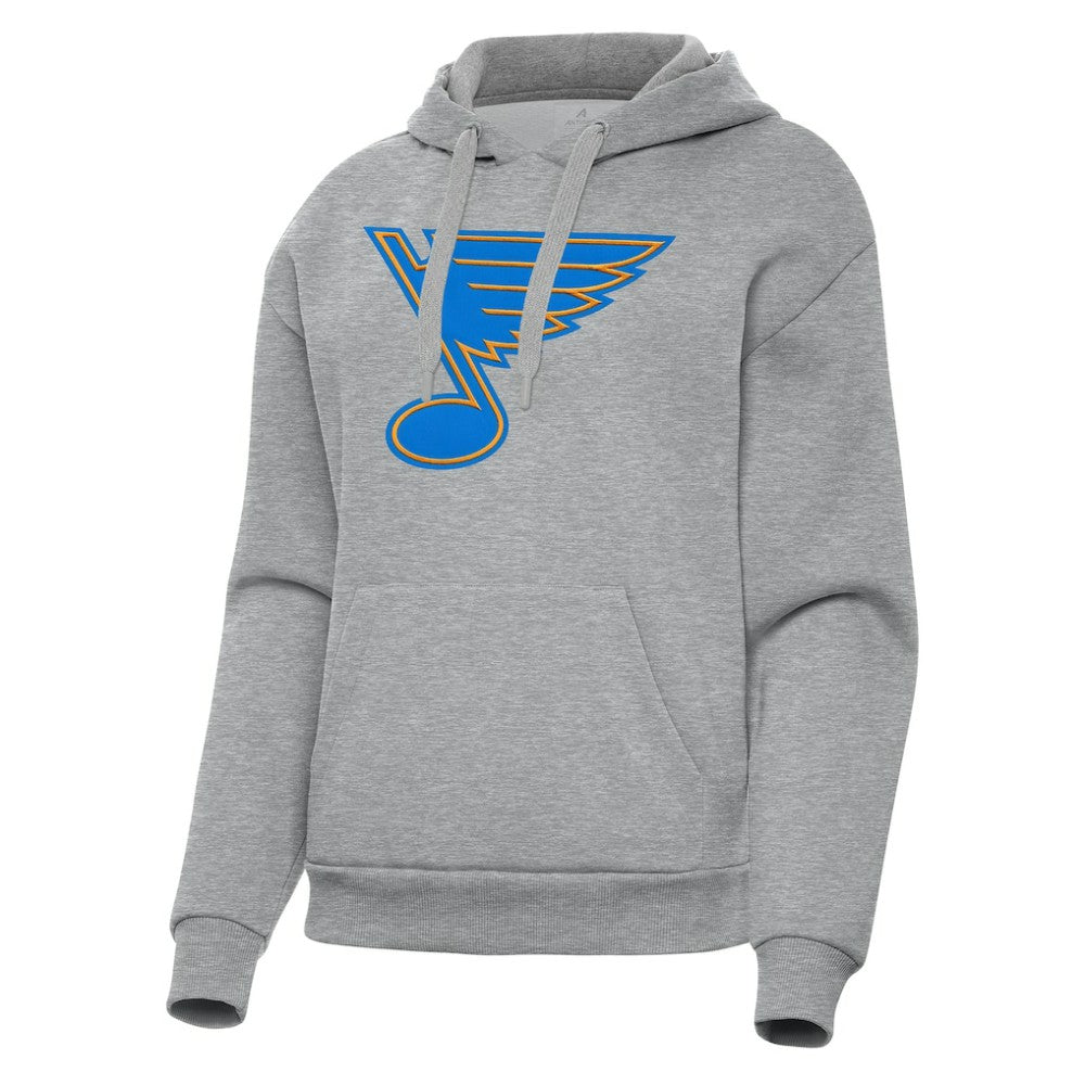 St. Louis Blues Antigua Women's Victory Pullover Hoodie