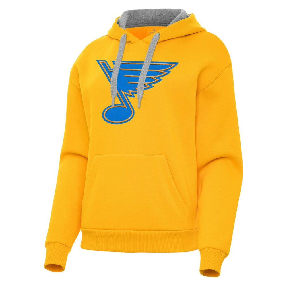 St. Louis Blues Antigua Women's Victory Pullover Hoodie