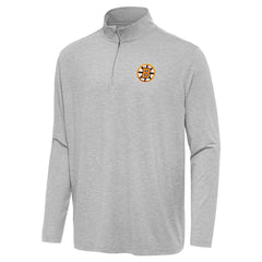 Boston Bruins Antigua Hunk Lightweight Quarter-Zip Pullover