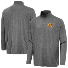 Boston Bruins Antigua Hunk Lightweight Quarter-Zip Pullover