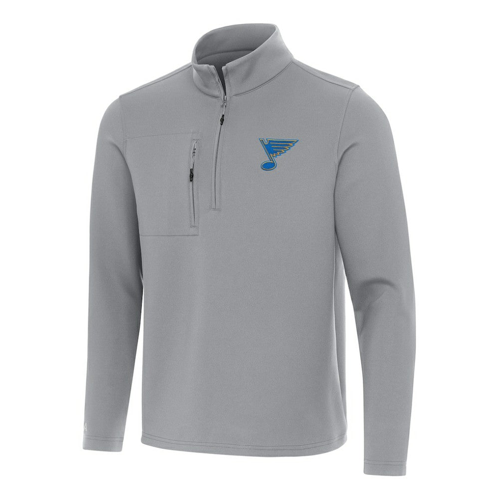 St. Louis Blues Antigua Insider Quarter-Zip Pullover