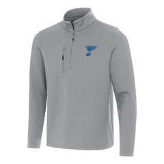 St. Louis Blues Antigua Insider Quarter-Zip Pullover
