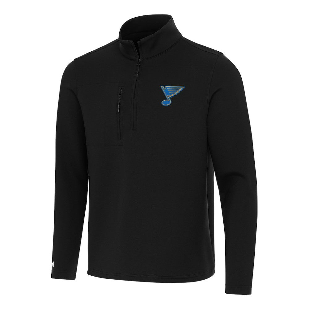 St. Louis Blues Antigua Insider Quarter-Zip Pullover