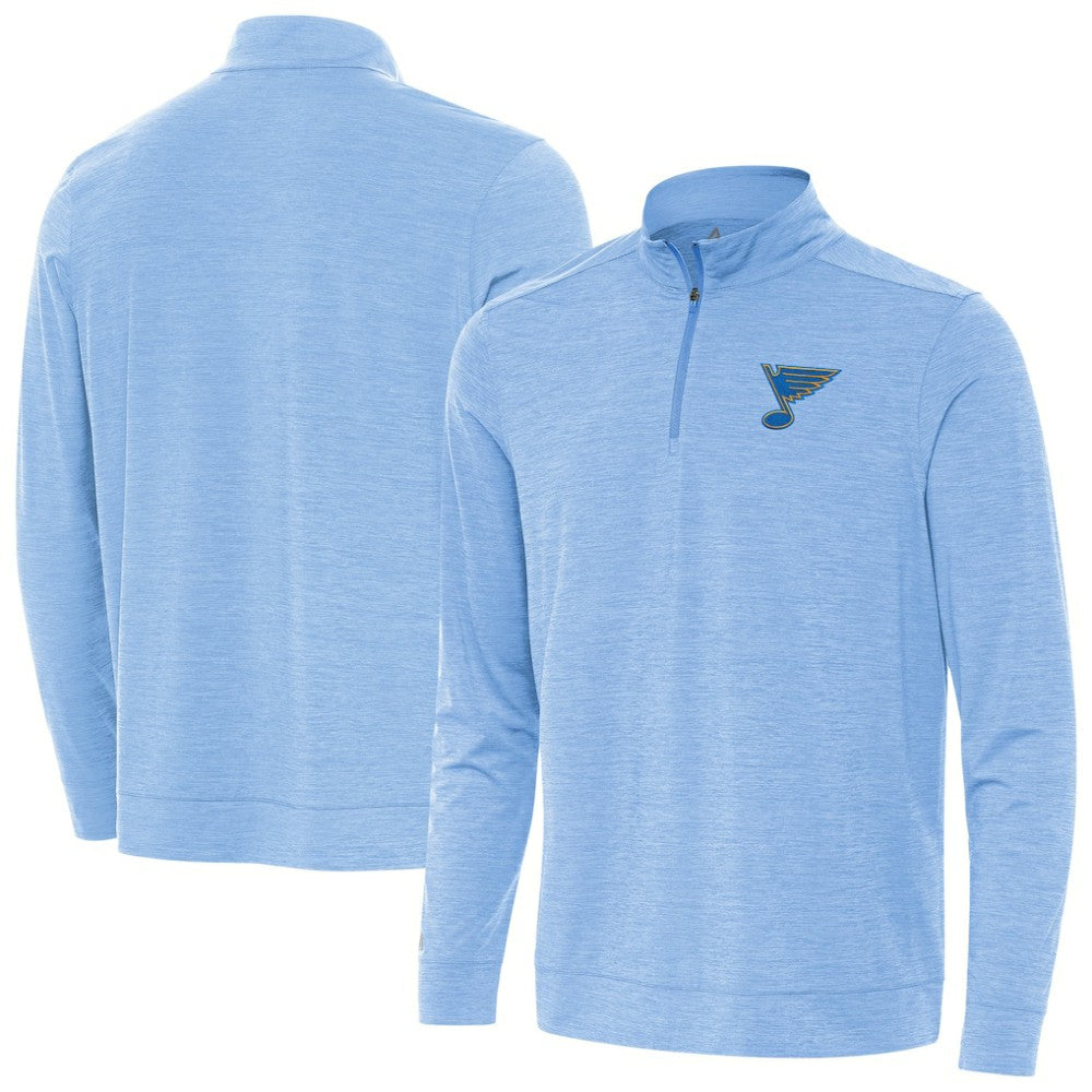 St. Louis Blues Antigua Bright Quarter-Zip Pullover