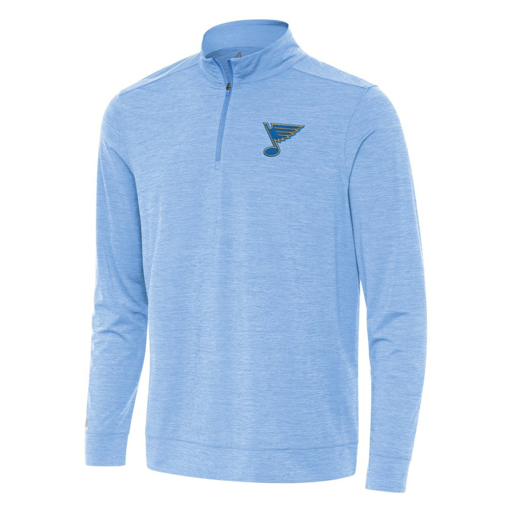 St. Louis Blues Antigua Bright Quarter-Zip Pullover