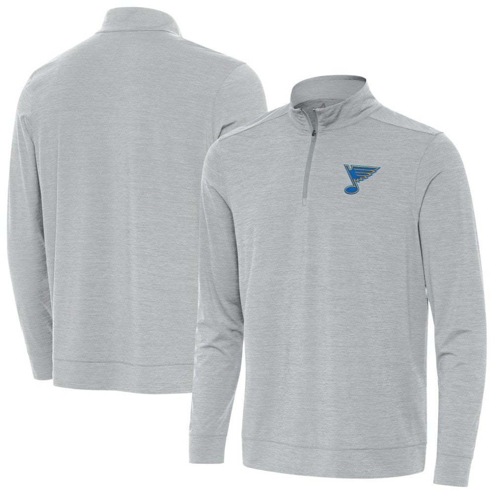 St. Louis Blues Antigua Bright Quarter-Zip Pullover
