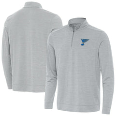 St. Louis Blues Antigua Bright Quarter-Zip Pullover