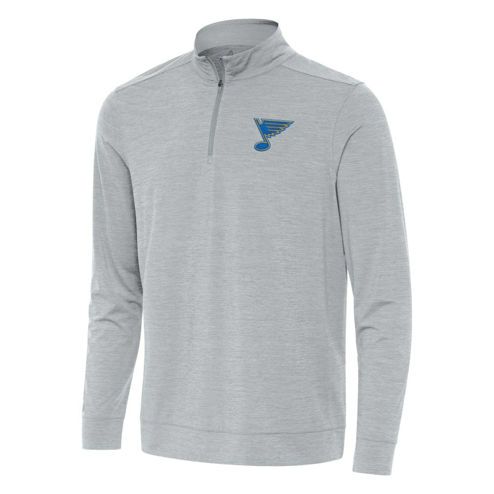 St. Louis Blues Antigua Bright Quarter-Zip Pullover