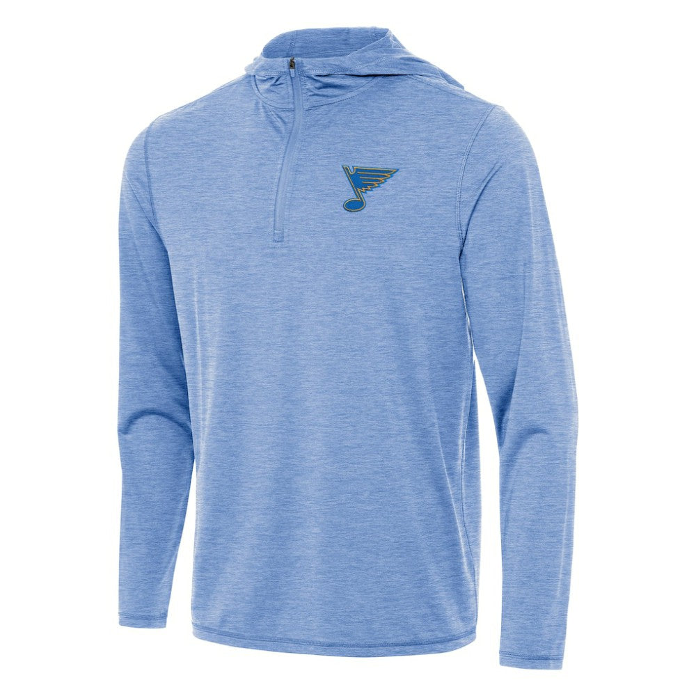 St. Louis Blues Antigua Tidy Quarter-Zip Hoodie