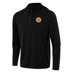 Boston Bruins Antigua Tidy Quarter-Zip Hoodie