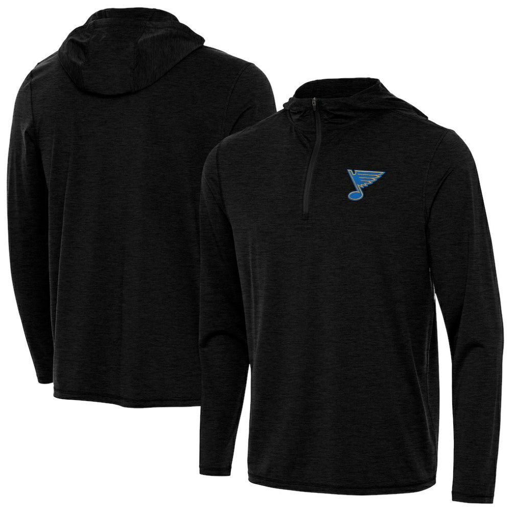 St. Louis Blues Antigua Tidy Quarter-Zip Hoodie