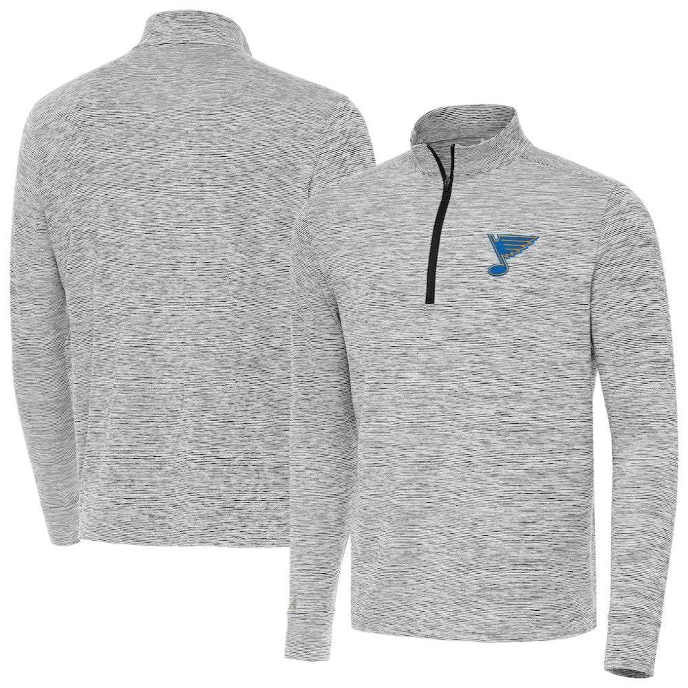 St. Louis Blues Antigua Cause Quarter-Zip Jacket
