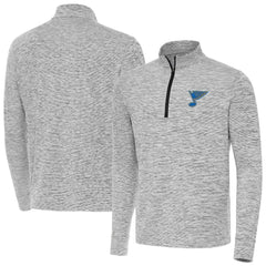 St. Louis Blues Antigua Cause Quarter-Zip Jacket