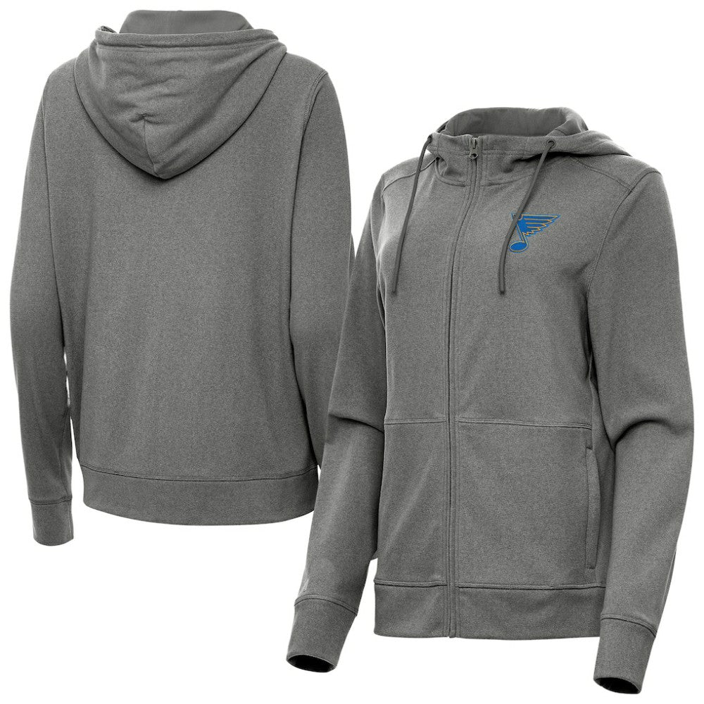 St. Louis Blues Antigua Women's Seeker Full-Zip Hoodie
