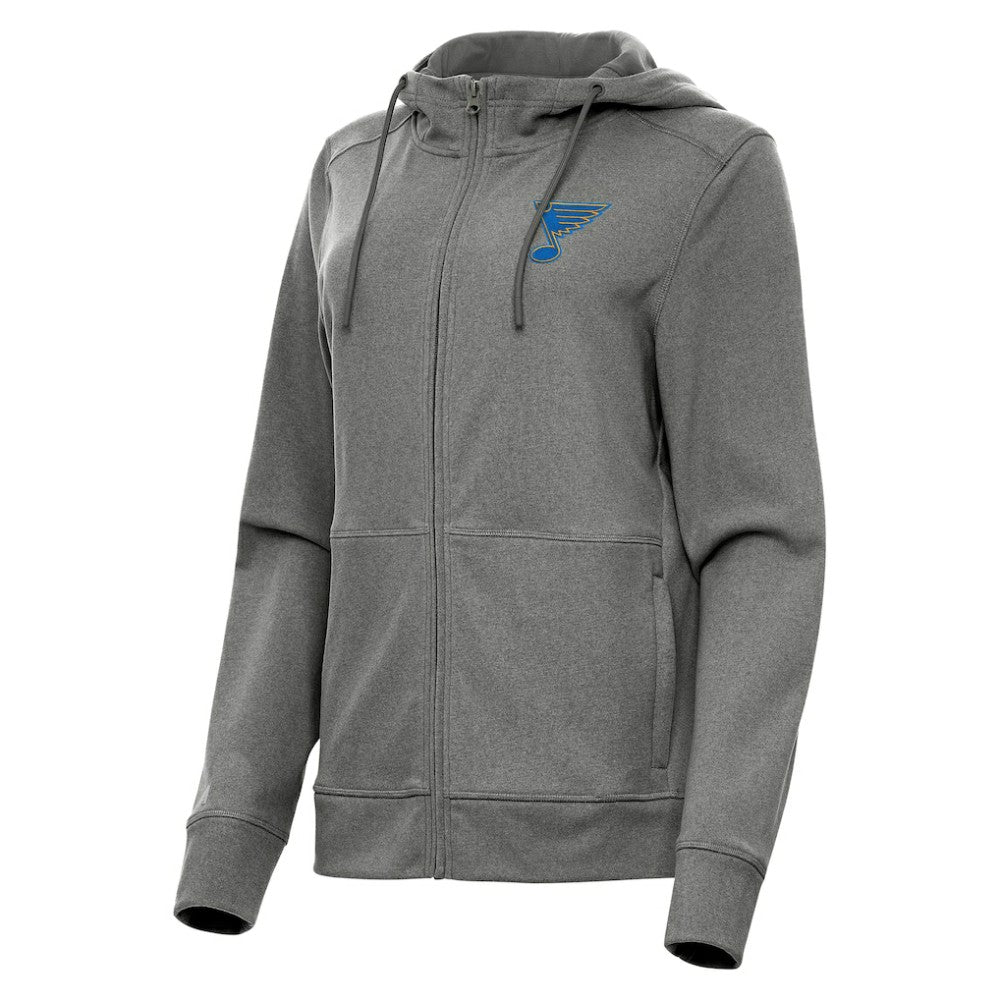 St. Louis Blues Antigua Women's Seeker Full-Zip Hoodie