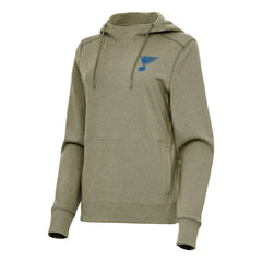 St. Louis Blues Antigua Women's Justice Pullover Hoodie