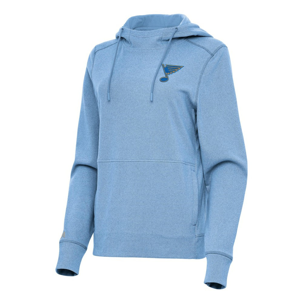 St. Louis Blues Antigua Women's Justice Pullover Hoodie