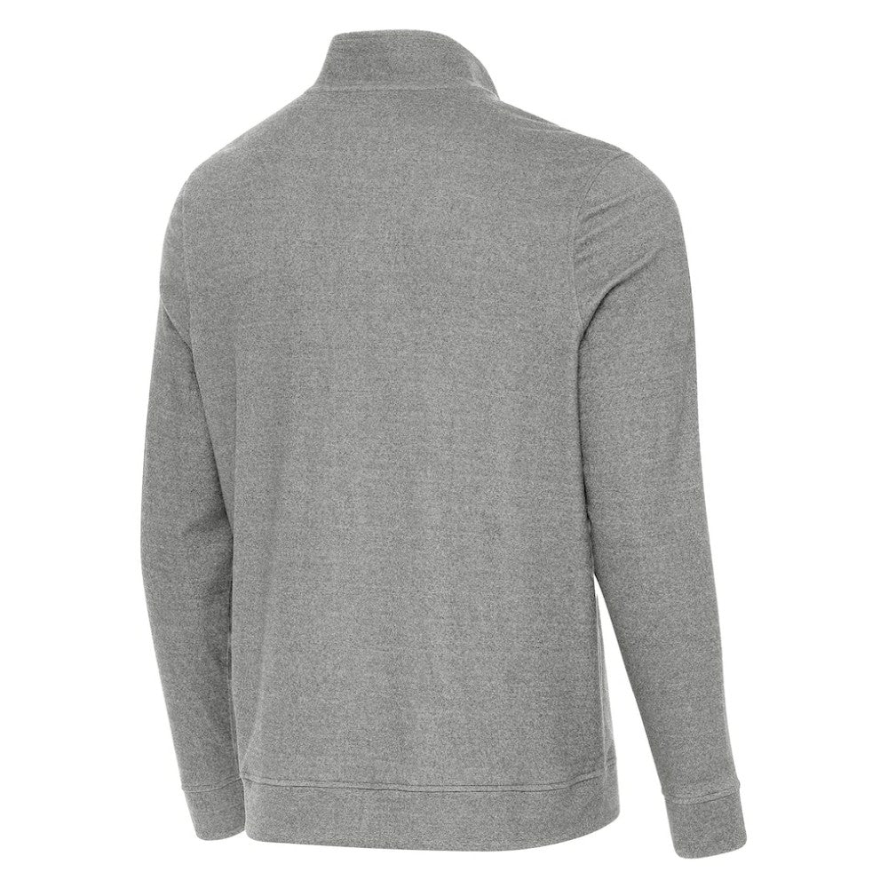 Boston Bruins Antigua Subtle Quarter-Zip Sweatshirt