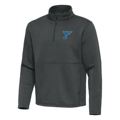 St. Louis Blues Antigua Twist Quarter-Zip Pullover Jacket