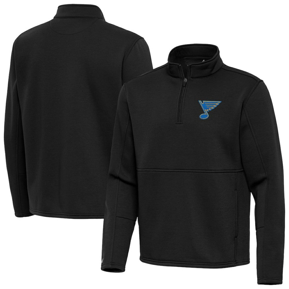 St. Louis Blues Antigua Twist Quarter-Zip Pullover Jacket