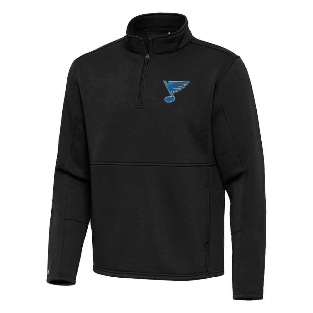 St. Louis Blues Antigua Twist Quarter-Zip Pullover Jacket