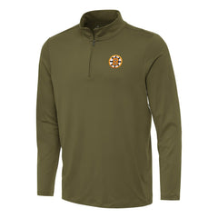Boston Bruins Antigua Reprocess Quarter-Zip Pullover
