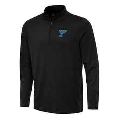 St. Louis Blues Antigua Reprocess Quarter-Zip Pullover