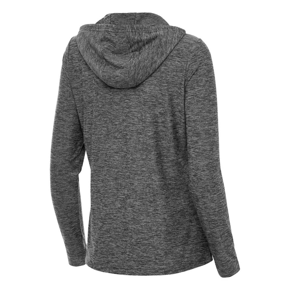 Boston Bruins Antigua Women's Daybreak Quarter-Zip Hoodie