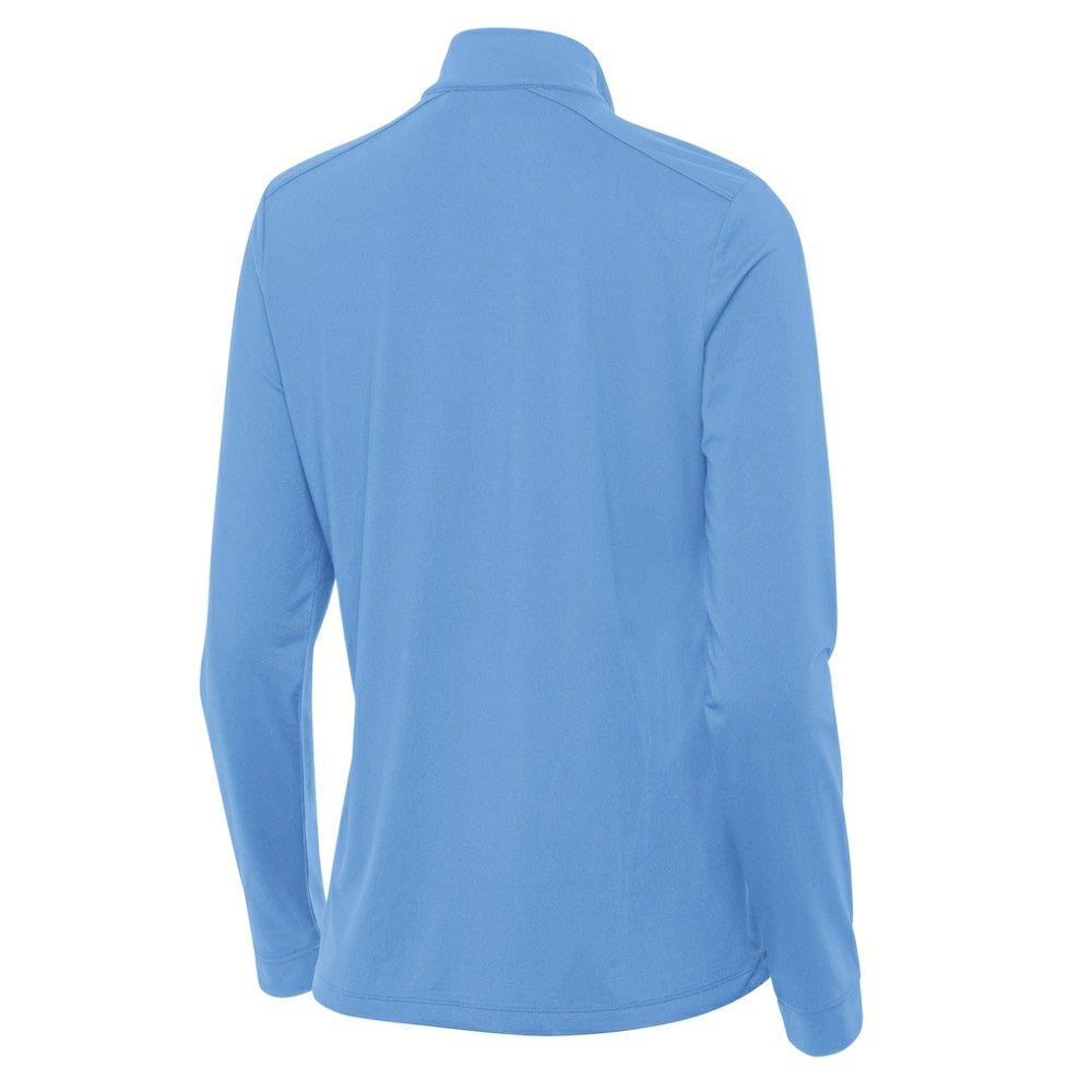 St. Louis Blues Antigua Women's Intent Quarter-Zip Pullover