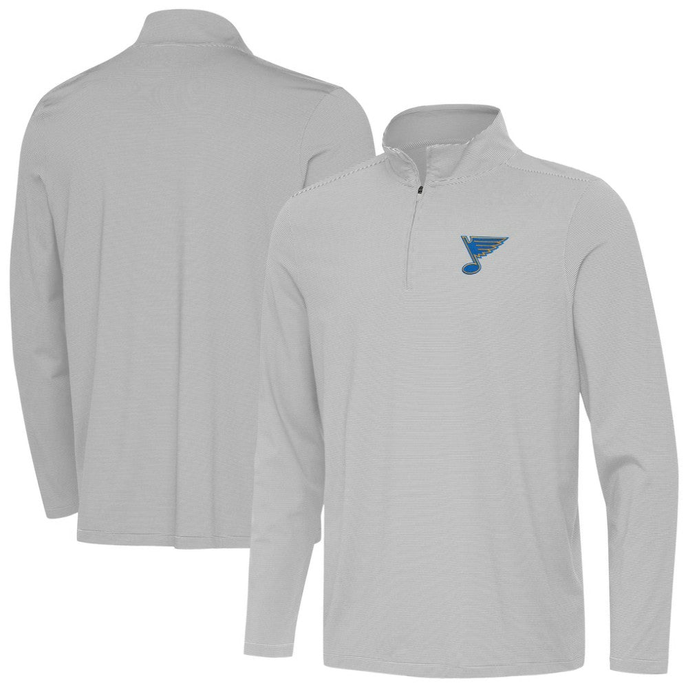 St. Louis Blues Antigua Twine Quarter-Zip Pullover