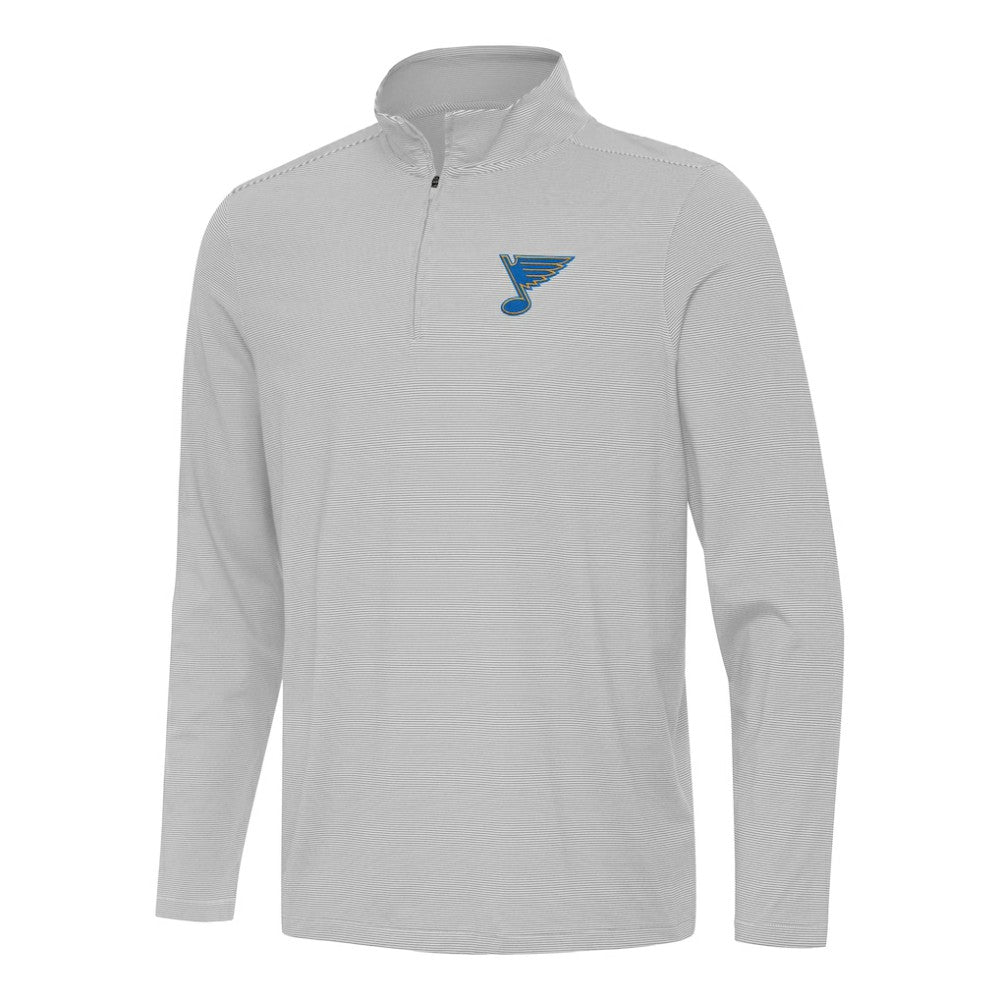 St. Louis Blues Antigua Twine Quarter-Zip Pullover