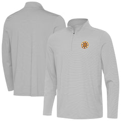 Boston Bruins Antigua Twine Quarter-Zip Pullover