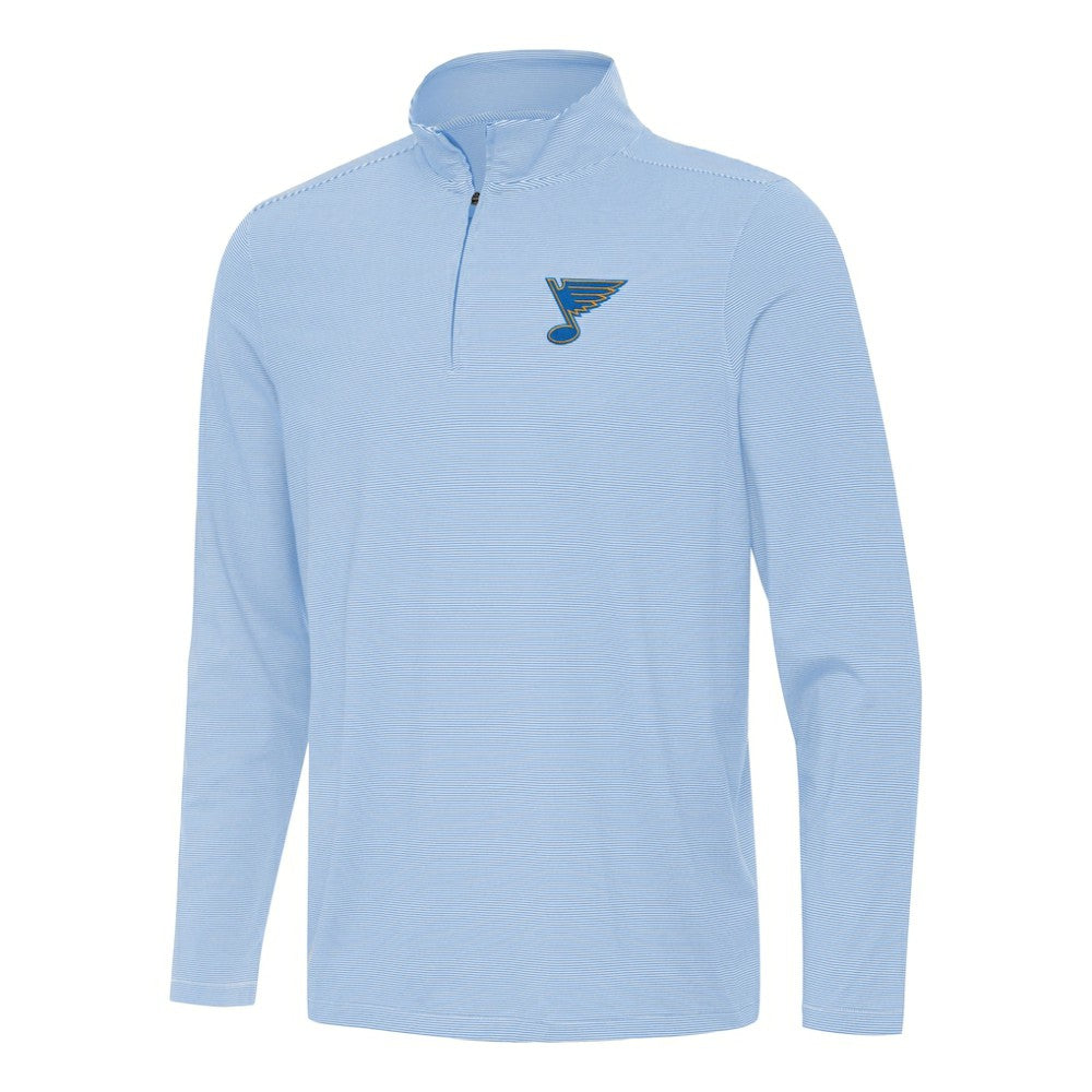 St. Louis Blues Antigua Twine Quarter-Zip Pullover