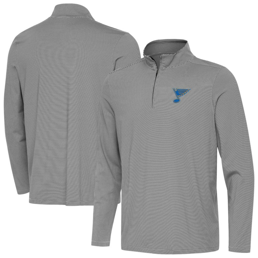 St. Louis Blues Antigua Twine Quarter-Zip Pullover