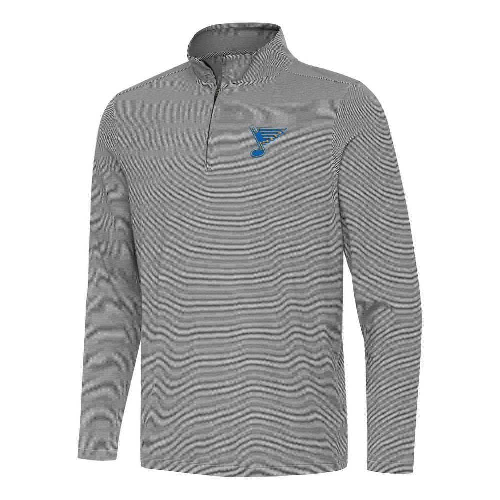 St. Louis Blues Antigua Twine Quarter-Zip Pullover