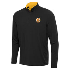 Boston Bruins Antigua Content Quarter-Zip Jacket