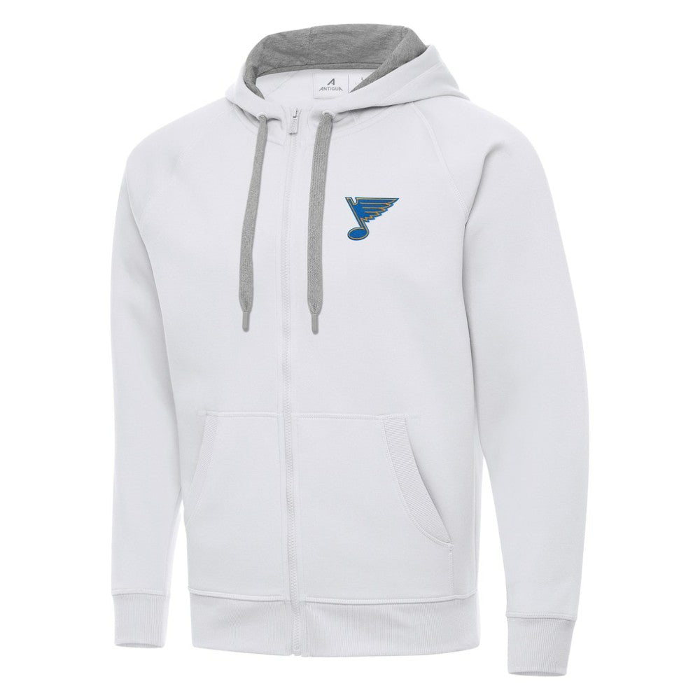 St. Louis Blues Antigua Victory Full-Zip Hoodie