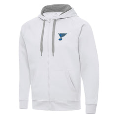 St. Louis Blues Antigua Victory Full-Zip Hoodie