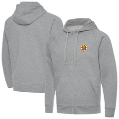 Boston Bruins Antigua Victory Full-Zip Hoodie