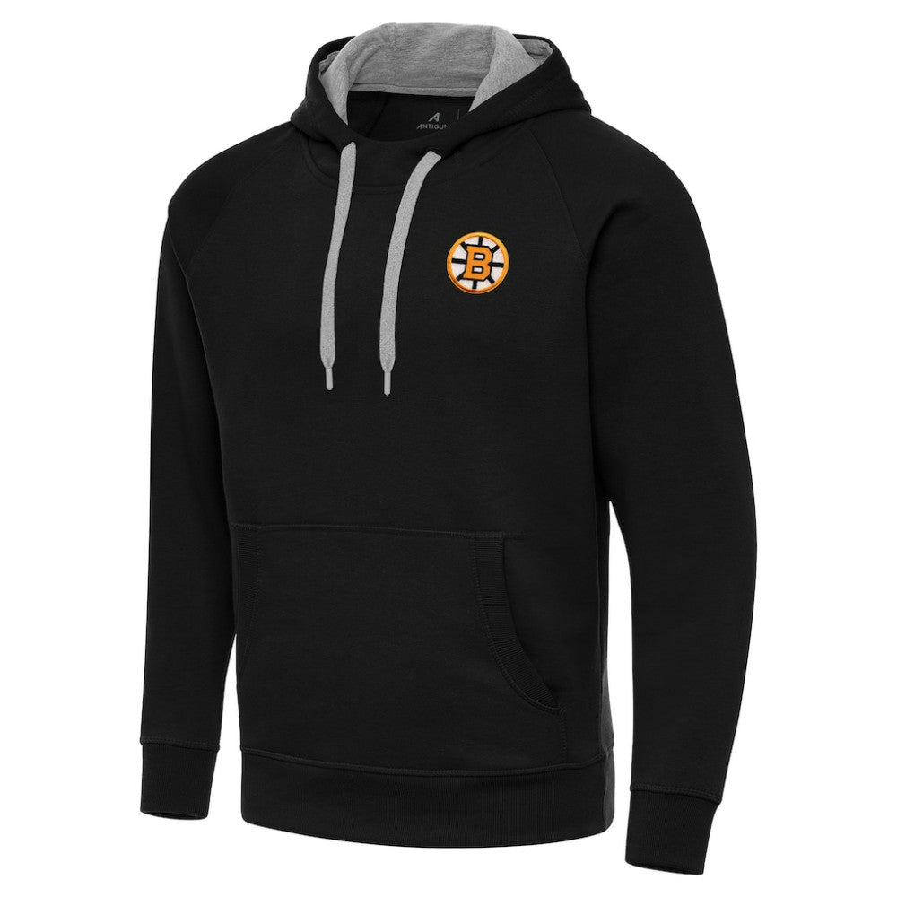 Boston Bruins Antigua Victory Pullover Hoodie