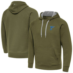 St. Louis Blues Antigua Victory Pullover Hoodie