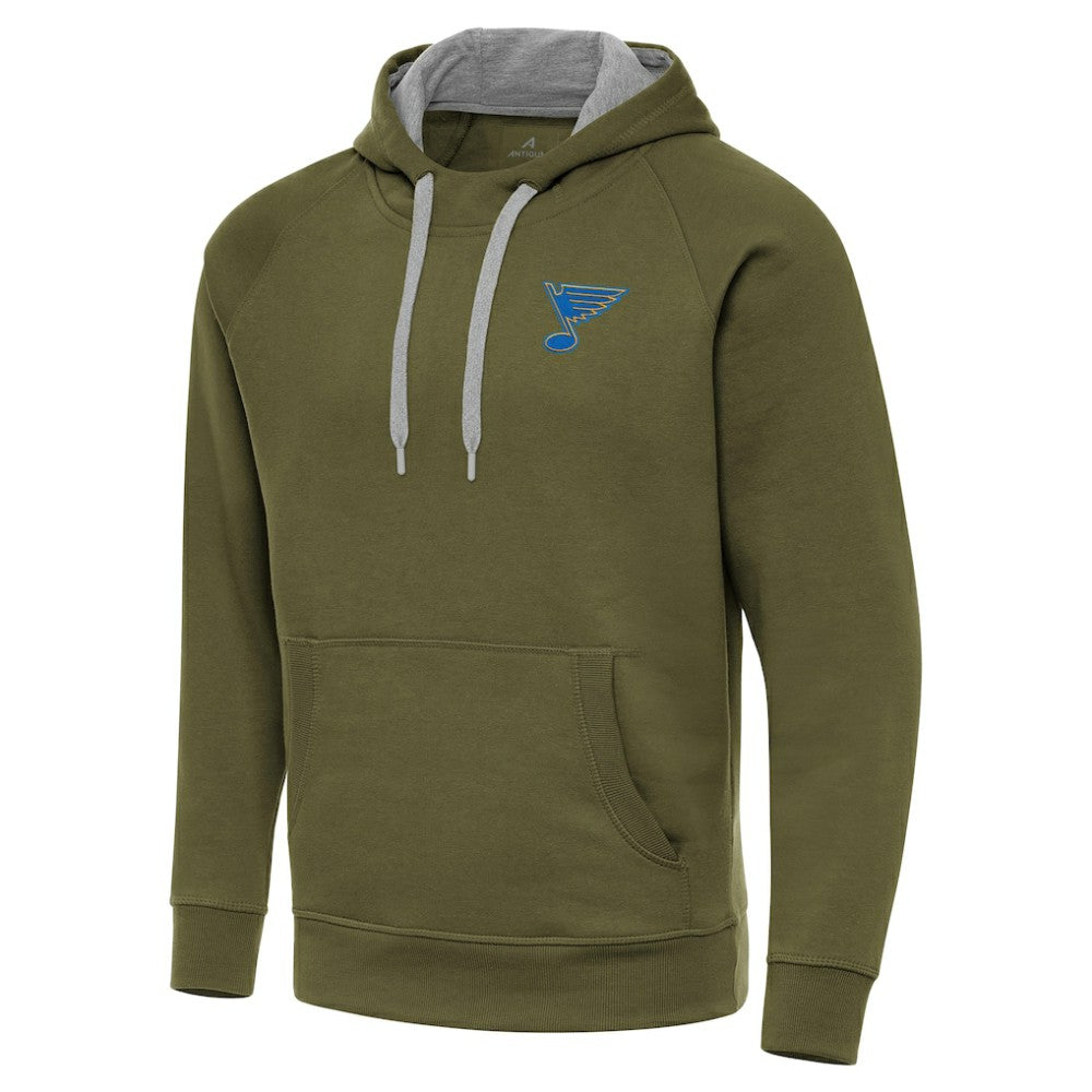St. Louis Blues Antigua Victory Pullover Hoodie