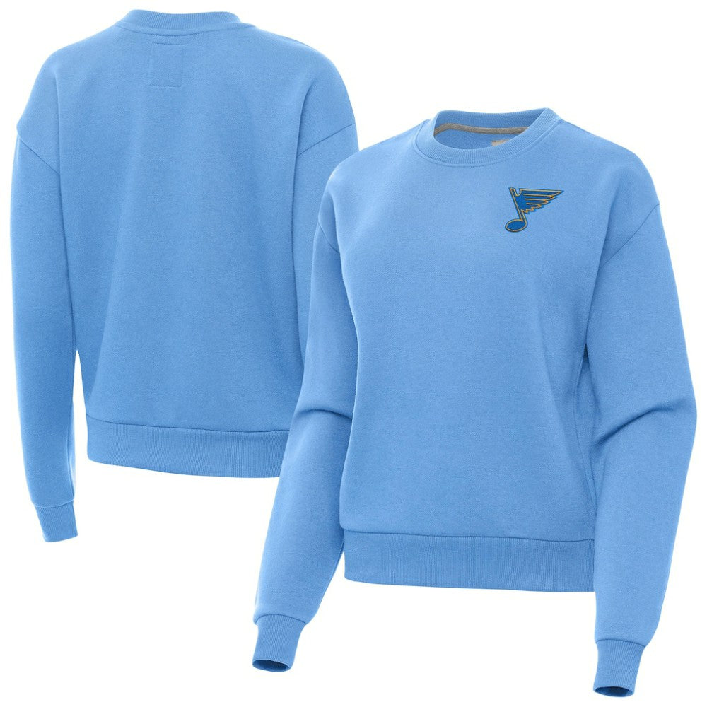 St. Louis Blues Antigua Women's Victory Pullover Sweatshirt