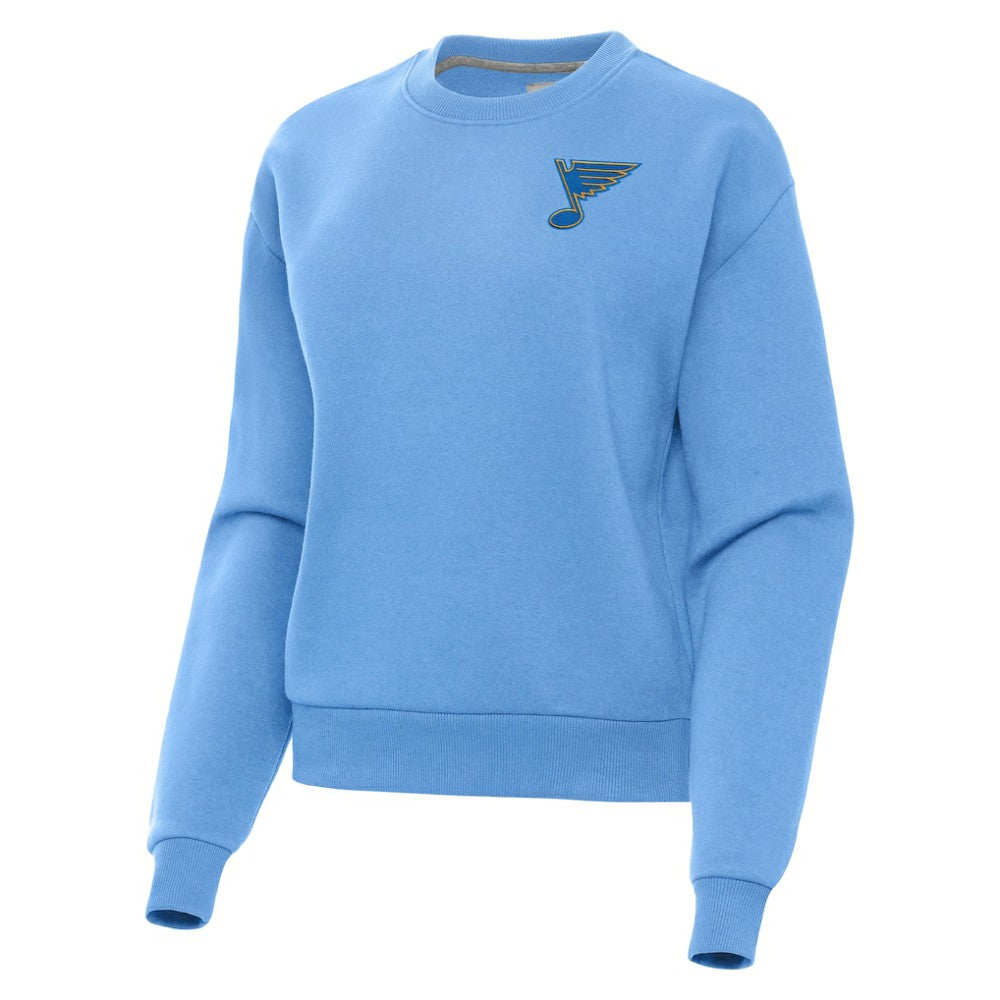 St. Louis Blues Antigua Women's Victory Pullover Sweatshirt