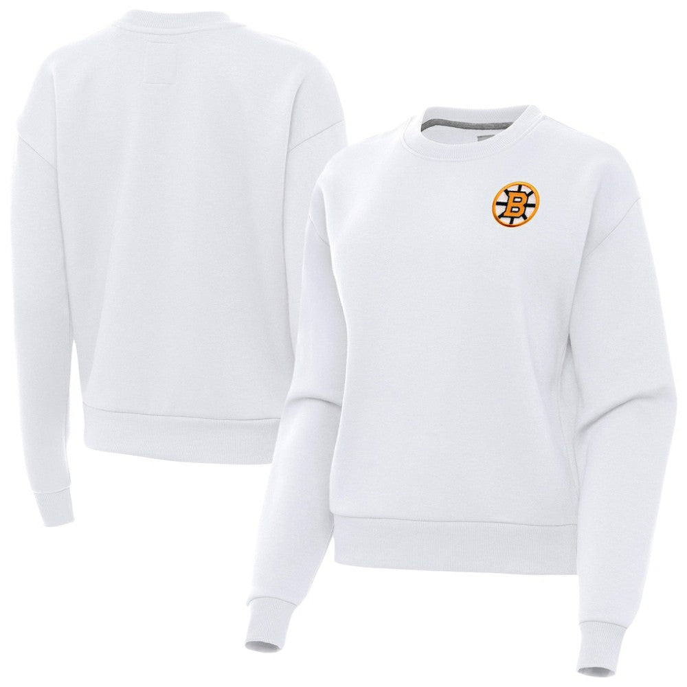 Boston Bruins Antigua Women's Victory Pullover Sweatshirt